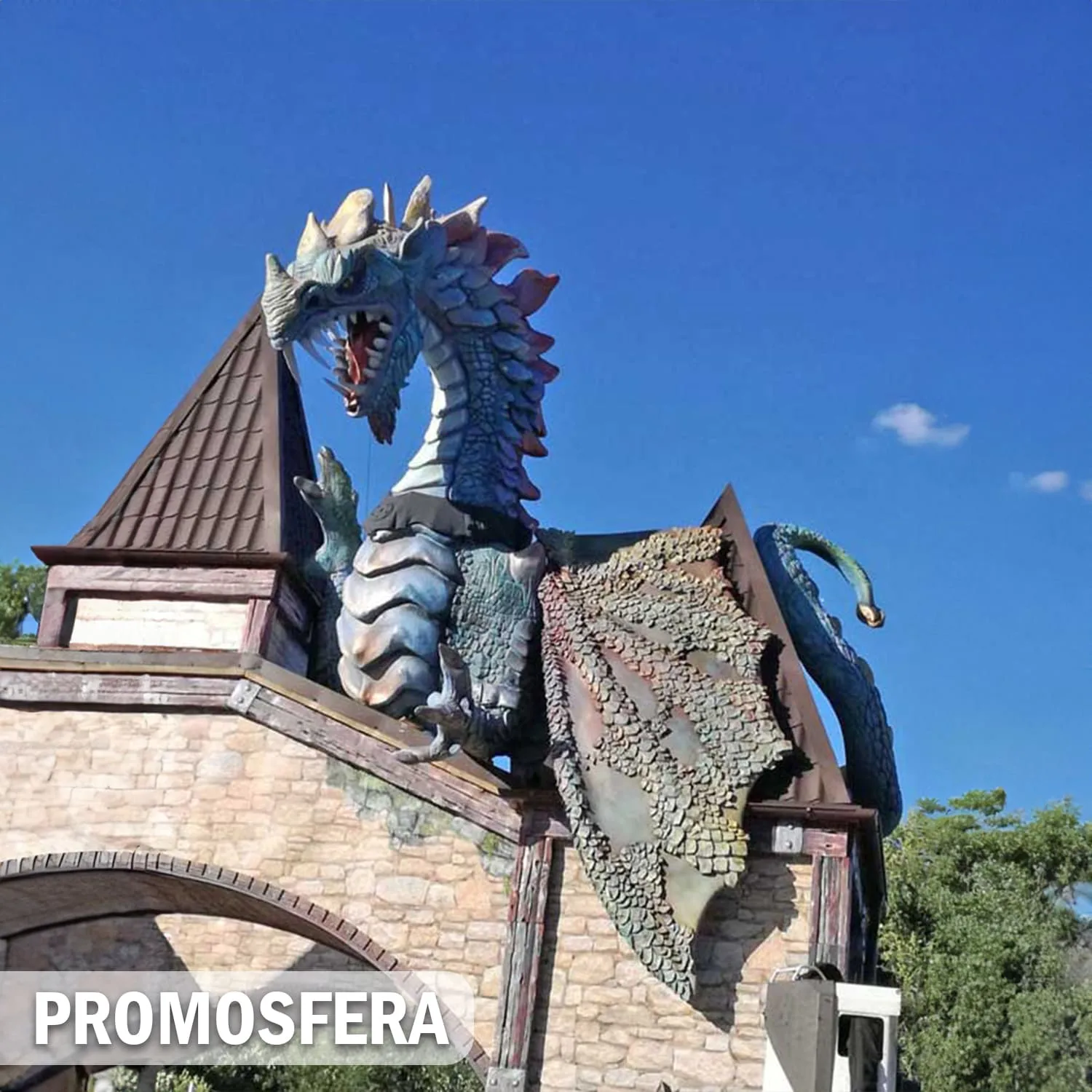 Styropor Drache-promosfera von Nettuno Sistemi