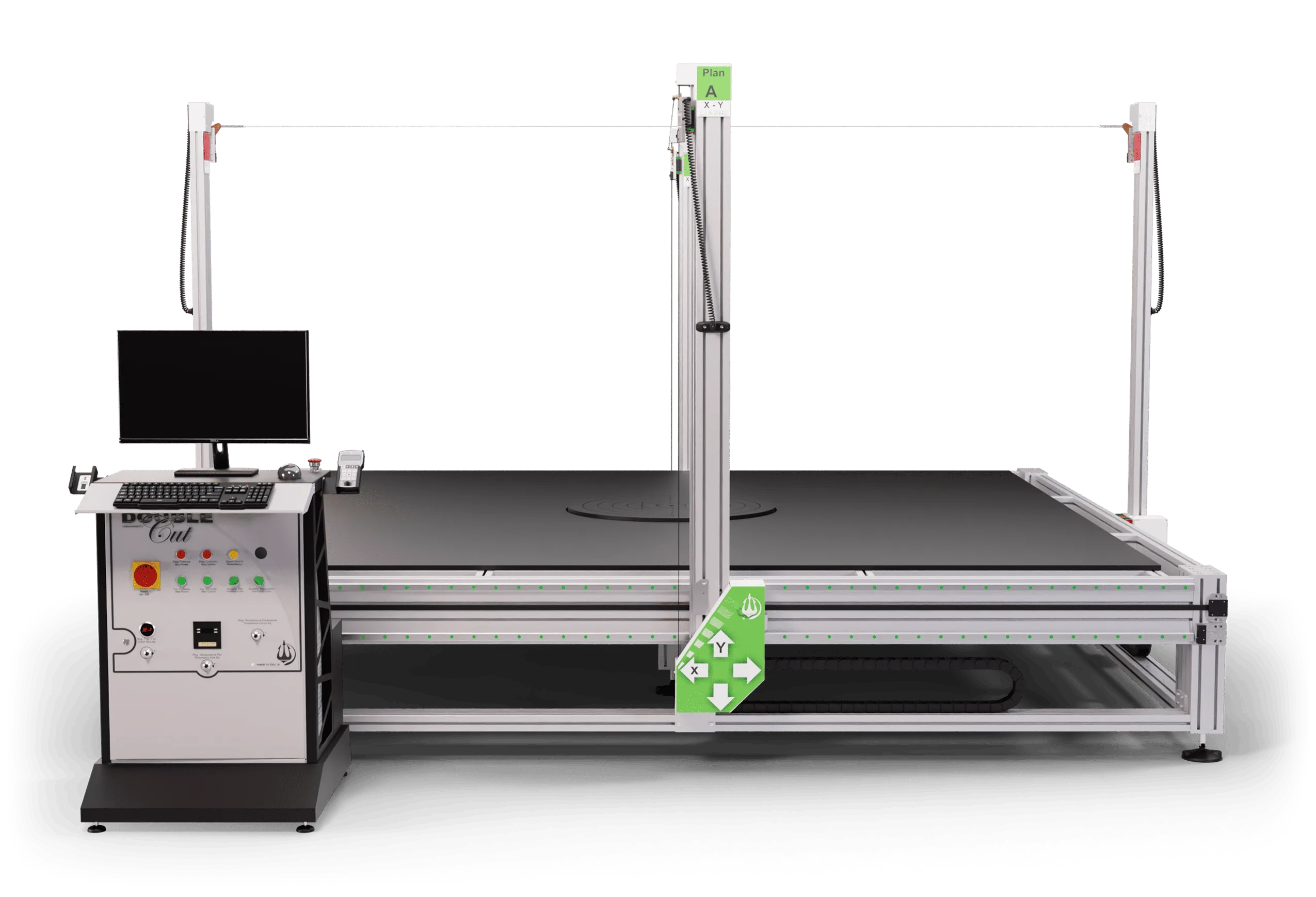 eps block molding machine with work station