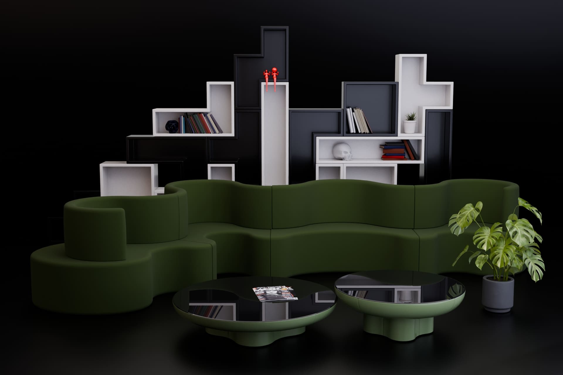 Innen- und Außeneinrichtungen​ Polystyrol fertig