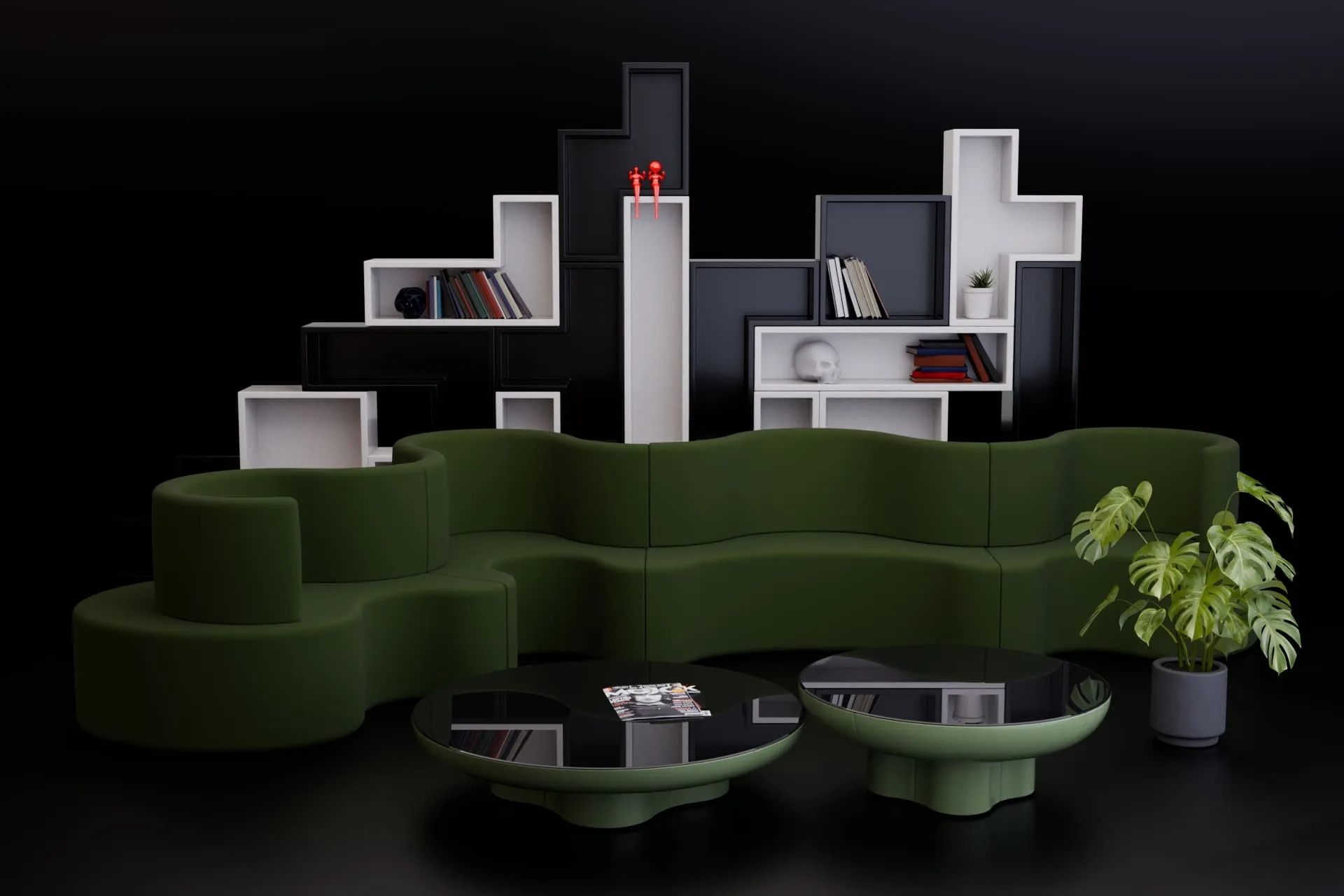 Innen- und Außeneinrichtungen​ Polystyrol fertig