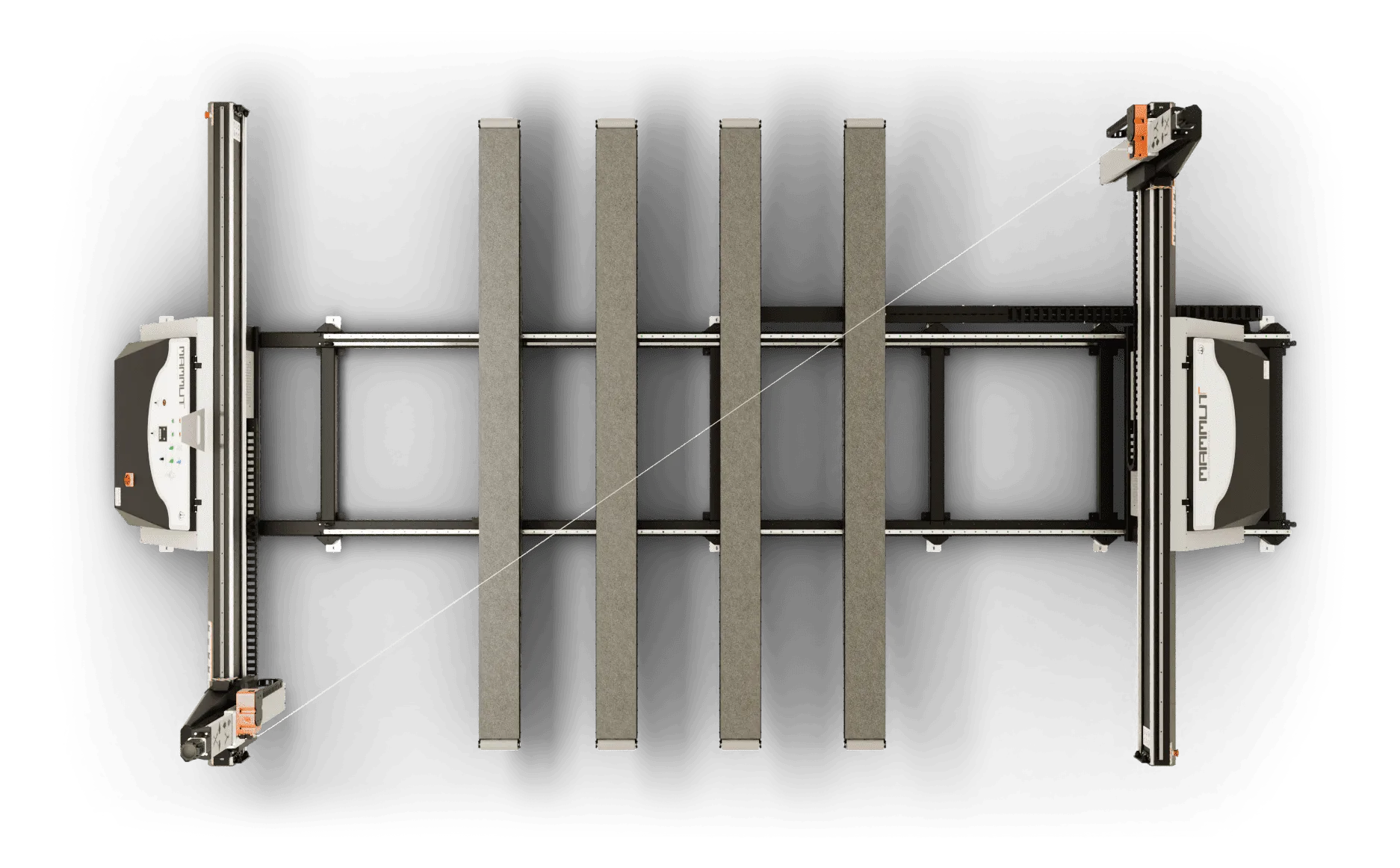 3D foam cutting machine cnc hot wire mammut